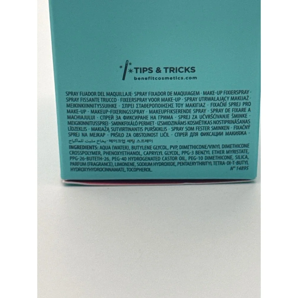 Benefit Cosmetics The POREfessional Super Setter Long Lasting Setting Spray BNIB